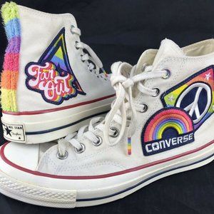 Converse Chuck Taylor Far Out 70s Rainbow Pride HI